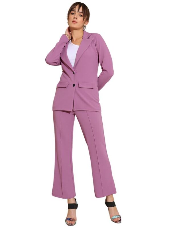 Selvia Women's Synthetic Co-ords Set