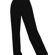 Toochki Trousers for Women | Women's High-Waist Pant | Korean Style Trouser | Black | Bottom