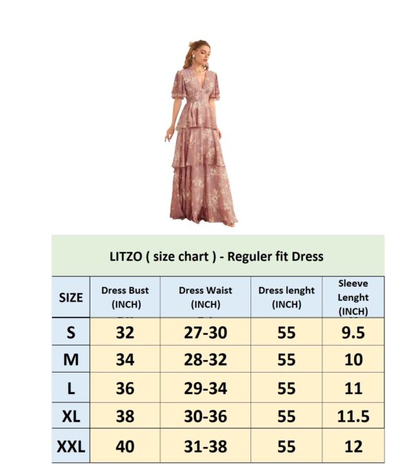 LITZO Dresses for Women || Western Dresses for Women - Image 4