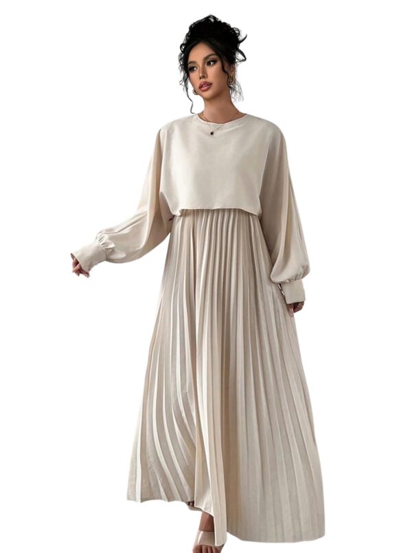 LITZO Women A-Line Maxi Western Dresses