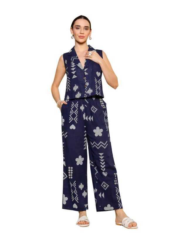 Stylum Women's Geomatric Printed Rayon Slub Short Kurti