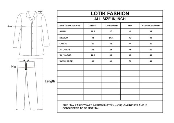 LOTIK Women's Cotton Purple Heart Print Shirt & Payjama Full Sleeve Night Pajama Set - Image 2
