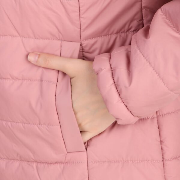 Karori Full Sleeve Solid Women Puffer Standard Length Jacket - Image 4