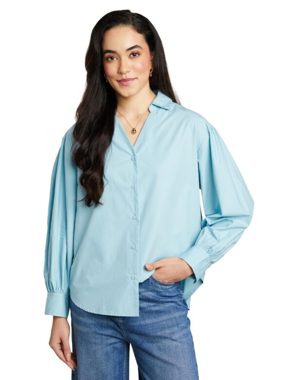 Symbol Premium Women's Oversized Smart Casual Cotton Shirt