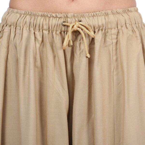 3wish Women Mid Rise Rayon Flared Palazzo Pants - Image 4