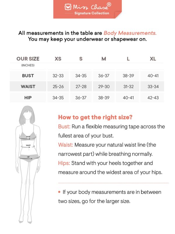 Miss Chase Women's Solid V-Neck Full Sleeves Patched Pocketed Polyester Button Down Longline Winter Wear Jacket - Image 2