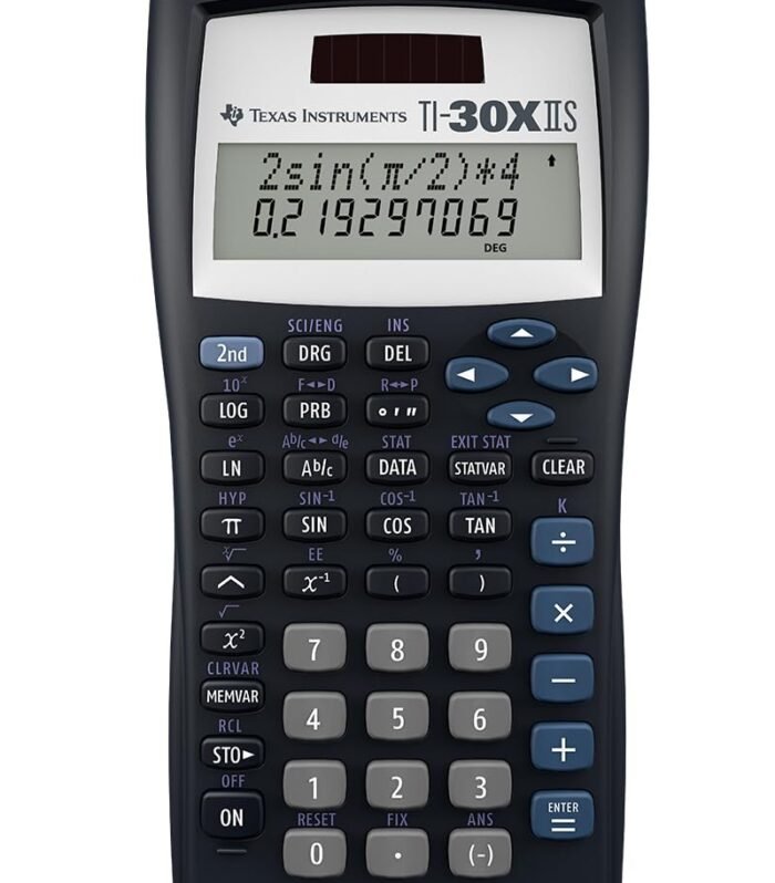 Texas Instruments TI-30XIIS Scientific Calculator, Black