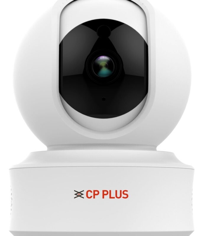 CP PLUS 4MP Smart Wi-Fi CCTV Camera for Home with 360° Pan & Tilt | View & Talk | Smart Detection Suite | Night Vision 15 Mtr | Cloud Recording | CTC Cyber Secure Tech | CP-E41Q