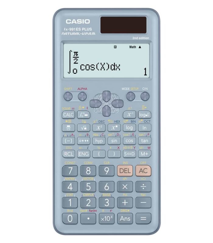 Casio FX-991ES Plus Blue 2nd Gen Non-Programmable Scientific Calculator
