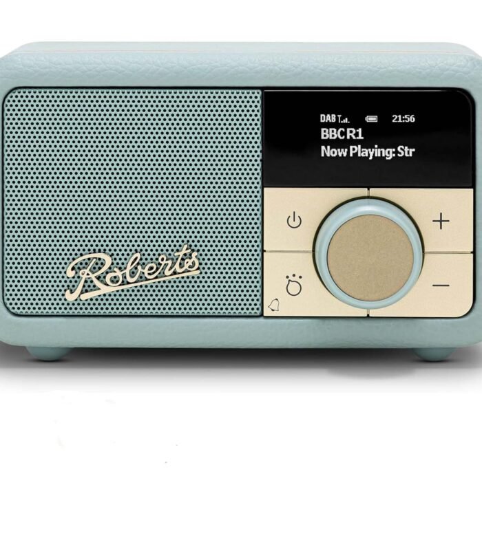 Roberts Revival PETITE2 FM/DAB/DAB+ Digital Radio with Bluetooth, Duck Egg