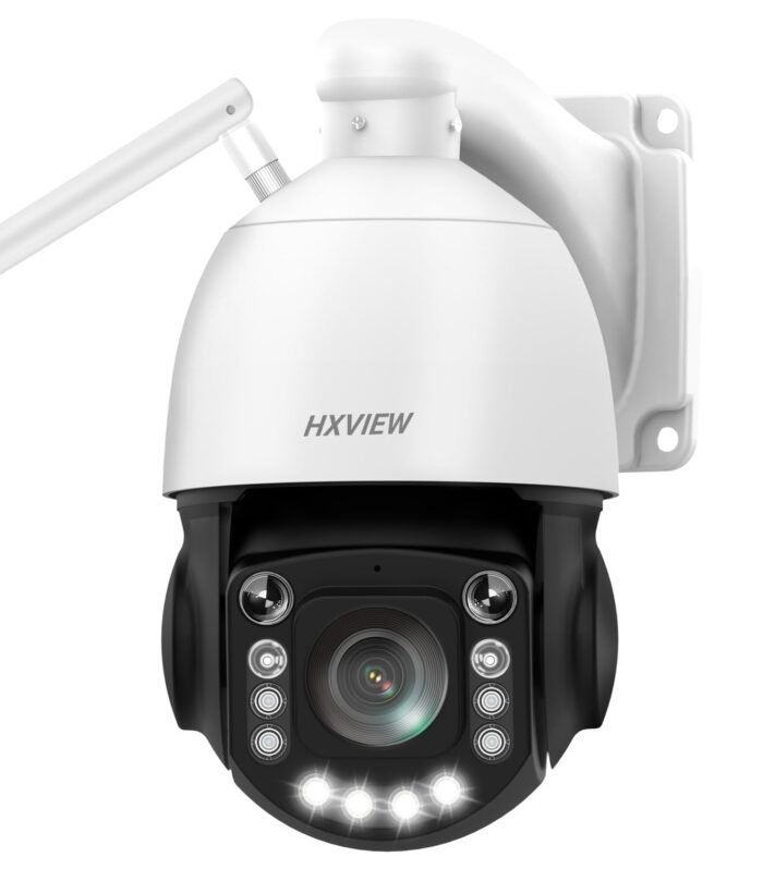 HXVIEW 50X Optical Zoom 4K PTZ WiFi Outdoor Security Camera, BU-H900