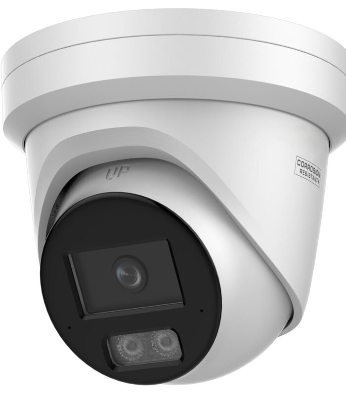 Koiron DS-2CD2387G3-LI2UY 4K 8MP Smart Hybrid Light PoE Turret IP Camera Outdoor, Color-Vu 3.0, H.265+, Scene-Adaptive WDR, IP67, Human & Vehicle Detection, DS-2CD2387G2-LU Upgrade 2.8mm Lens