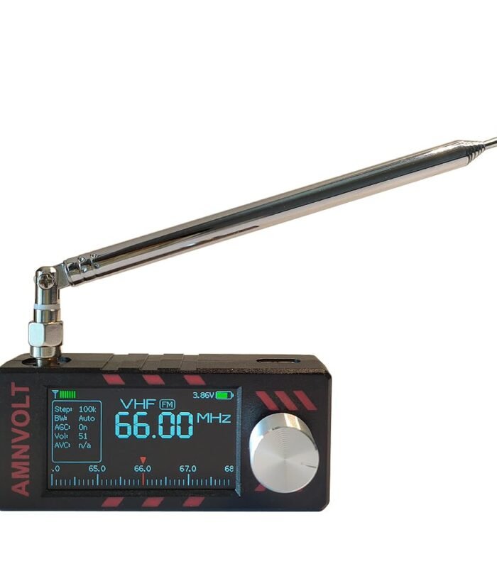 Upgraded Si4732 DSP Radio with 1.9-inch Screen, Portable AM FM Radio Receiver, LSB USB Transistor Pocket Radios, Headphones with Headphone Amplifier, shortwave, for Walking, Hiking, Camping etc.