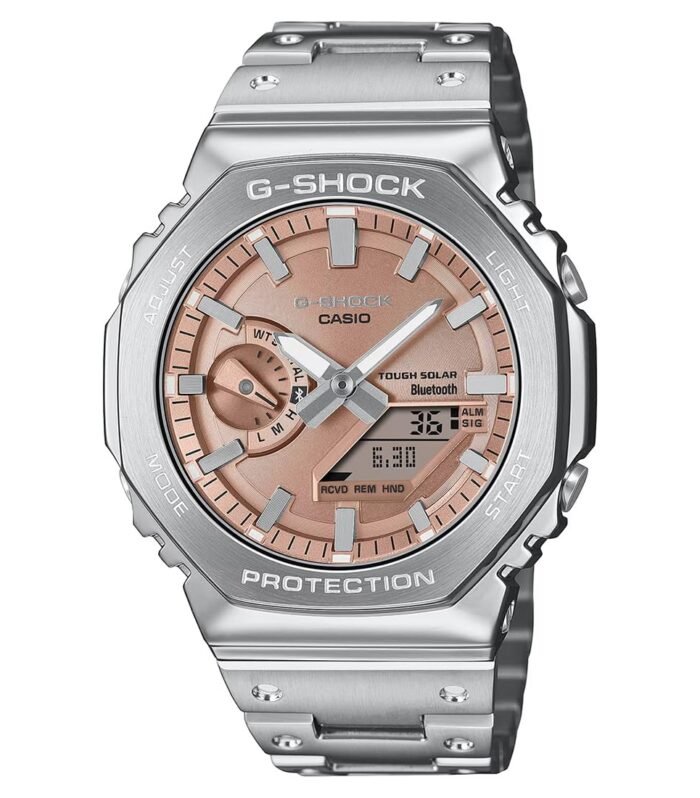G-Shock GM-B2100AD-5ADR Bluetooth Analog-Digital Orange Dial Men (G1629)