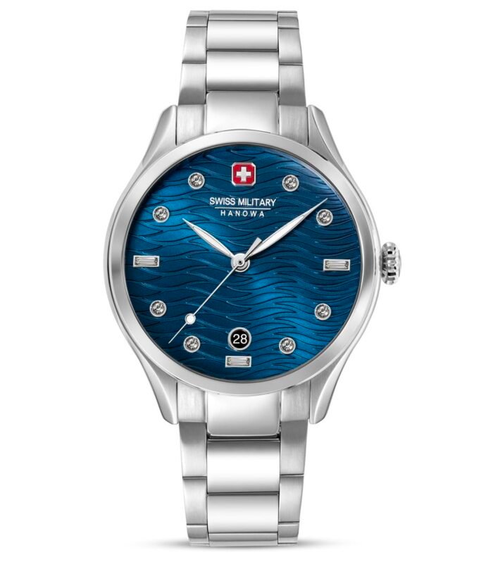 SWISS MILITARY HANOWA Manta Blue Dial Analog Watch for Women - SMWLH0005302