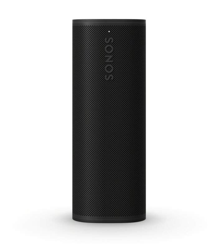Sonos Roam 2 | Lightweight Portable Waterpoof Speaker with Bluetooth, WiFi, 10 Hour Battery Life and Voice Control for Home and Outdoor Use - Black