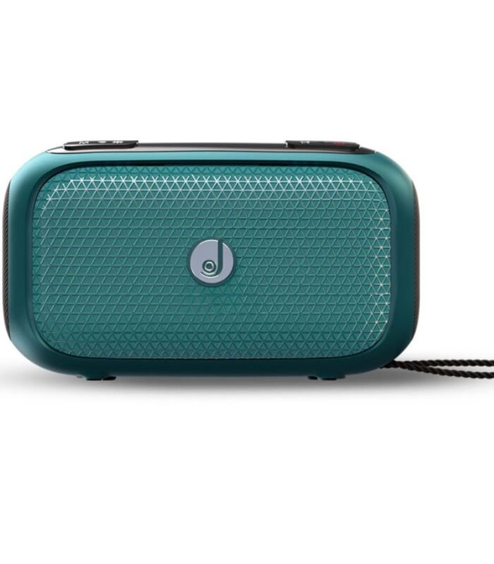 JC Sushi Albatross | Wireless Speaker | 20W | BT V5.0 | RGB Light |1800mAh Battery 25Hrs Playtime | Splash Proof | Sleek Design | Voice Recording | FM,USB & Micro SD | Type-C Fast Charge (Ocean Blue)
