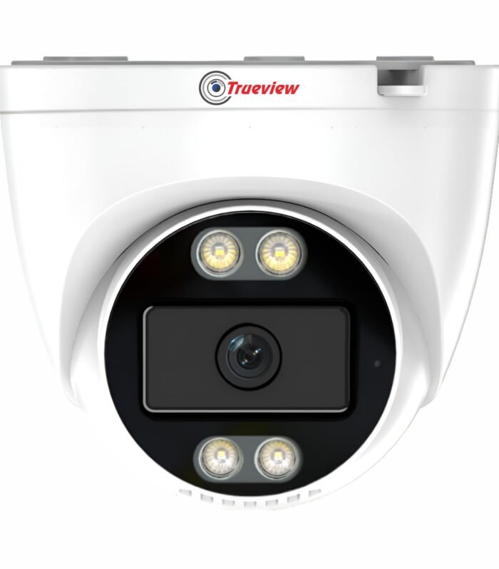 Trueview 3MP 4G Dome Security Camera | All Time Color Night Vision | 4G SIM Support | Human Detection | Two Way Audio | Supports Upto 256GB Memory Card | STQC Approved