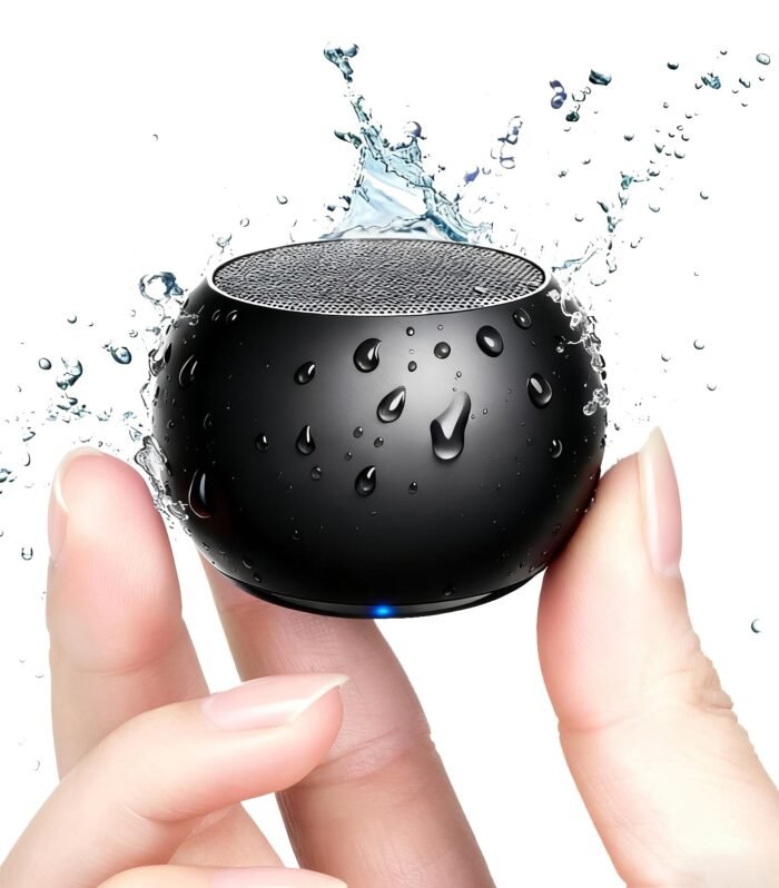 TKTDBX Portable Mini Bluetooth Speaker, Small Wireless Speaker Bluetooth 5.3 with Stereo Sound, Deep Bass, TWS Pairing, IP7 Waterproof, 8 Hours of Playtime, for Home/Outdoor/Party/Travel/Gift Ideas