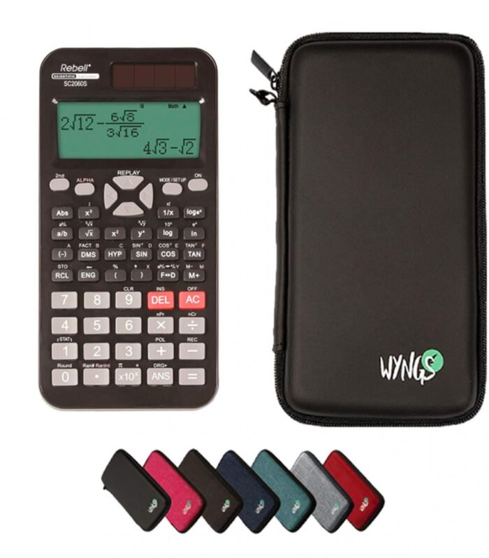CALCUSO Basic Set Black with Calculator SC2060S