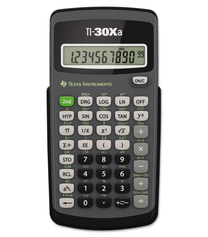 TI30XA TI-30Xa Scientific Calculator, 10-Digit LCD