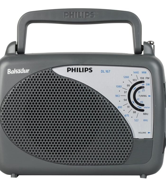 DL167/94 Portable FM/MW/SW Radio, Telescopic Antenna, Dual Power (Battery & DC), Hand Carry Radio
