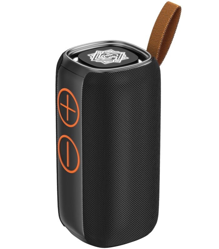 DIGIMORE StormBox 30W BT Speaker with AI Sound Boost | BT 5.4, TWS Pairing, Water Resistant, Type-C Fast Charging, 10Hrs Long Battery, RGB Lights, Premium Matte Finish for Home & Travel Use (D-1322)